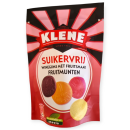Klene Suikervrij Fruitmunten - Zuckerfreie Fruchtgummitaler 110g